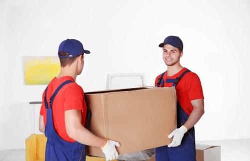 Paddington Removals team preparing for a professional moving service
