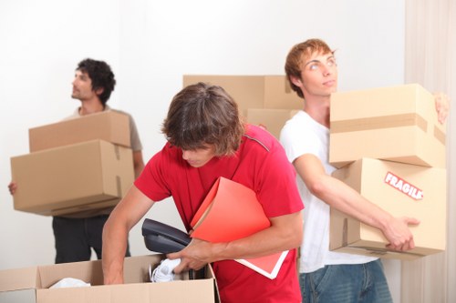 Man and van service helping with a local move in Paddington