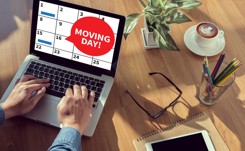 Professional packing and furniture handling for an office move